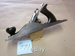 Antique Vintage Stanley No. 5 Type 7 (1893-1899) Smooth Woodworking Plane Tool