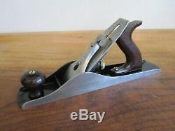 Antique Vintage Stanley No. 5 Type 8 (1899-1902) Smooth Woodworking Plane Tools