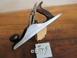 Antique Vintage Stanley No. 5 Type 8 (1899-1902) Smooth Woodworking Plane Tools