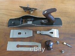 Antique Vintage Stanley No. 5 Type 8 (1899-1902) Smooth Woodworking Plane Tools