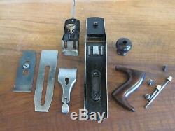 Antique Vintage Stanley No. 5 Type 8 (1899-1902) Smooth Woodworking Plane Tools