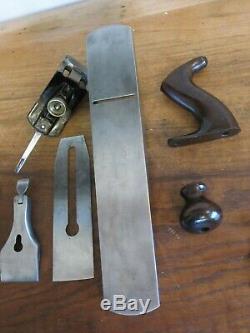 Antique Vintage Stanley No. 5 Type 8 (1899-1902) Smooth Woodworking Plane Tools