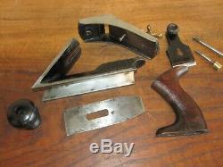 Antique Vintage Stanley No. 72 Chamfer Woodworking Plane Rosewood Tools