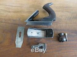 Antique Vintage Stanley No. 72 Chamfer Woodworking Plane Tools