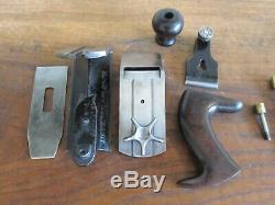 Antique Vintage Stanley No. 72 Chamfer Woodworking Plane Tools