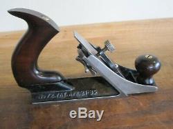 Antique Vintage Stanley No. 72 Chamfer Woodworking Plane Tools