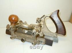 Antique Vintage Stanley Sw No. 45 Combination Plow Wood Plane Woodworking Tool