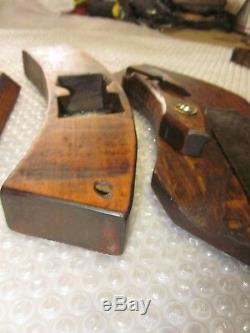 Antique Vintage Three Hardwood Coopers / Barrel Markers Woodworking Planes Tools