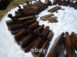 Antique Vintage Woodworking Planes Collection Of 44