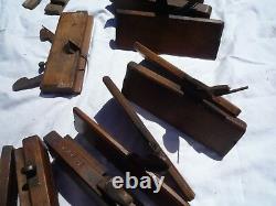 Antique Vintage Woodworking Planes Collection Of 44