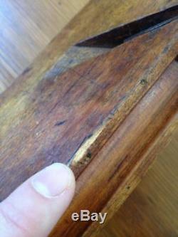 Antique Vtg 1800s Round Moulding Molding Solid Maple Woodworking Wood Plane