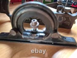Antique Winchester Trademark Ornate Combination Plow Plane Woodworking Tool