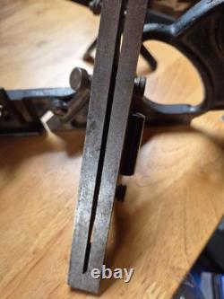 Antique Winchester Trademark Ornate Combination Plow Plane Woodworking Tool