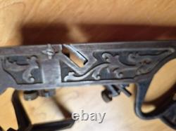 Antique Winchester Trademark Ornate Combination Plow Plane Woodworking Tool