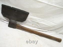 Antique Wm. Beatty & Son Broad Hewing Axe Lumber Woodworking Tool