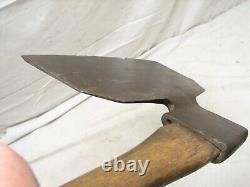 Antique Wm. Beatty & Son Broad Hewing Axe Lumber Woodworking Tool