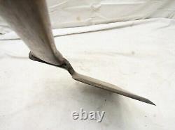 Antique Wm. Beatty & Son Broad Hewing Axe Lumber Woodworking Tool