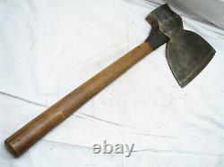 Antique Wm. Beatty & Son Broad Squaring Hewing Axe Lumber Woodworking Tool A