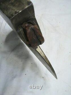 Antique Wm. Beatty & Son Broad Squaring Hewing Axe Lumber Woodworking Tool A