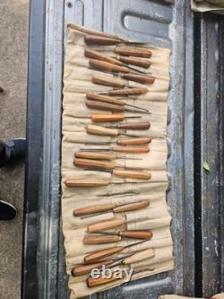 Antique Wood Carving Tools 122 Pieces