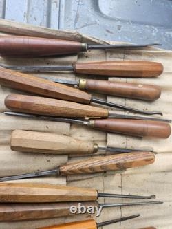 Antique Wood Carving Tools 122 Pieces