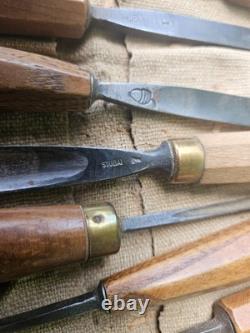 Antique Wood Carving Tools 122 Pieces