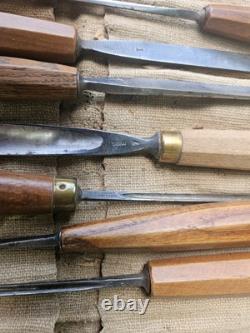 Antique Wood Carving Tools 122 Pieces