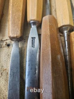 Antique Wood Carving Tools 122 Pieces