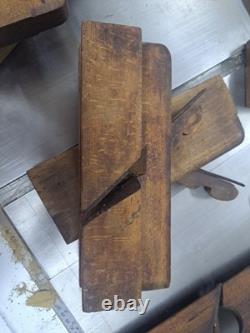 Antique Wood Molding Planes LOT of 9 Wood Working Tools
