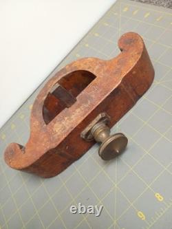 Antique Wood Sole Wooden Router Plane Hand Made Woodworking Old Barn Find KY