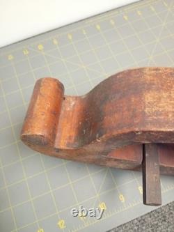 Antique Wood Sole Wooden Router Plane Hand Made Woodworking Old Barn Find KY
