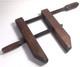 Antique Wooden Parallel Clamp Woodworkers (circa 1860) M. Aldrich Lowell Mass