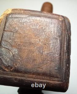 Antique Wooden Parallel Clamp Woodworkers (circa 1860) M. Aldrich Lowell Mass