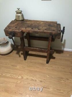 Antique Woodworkers Bench