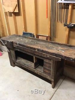 Antique Woodworkers Bench