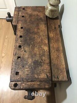 Antique Woodworkers Bench