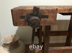 Antique Woodworkers Bench