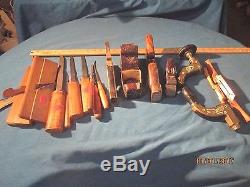 Antique Woodworking Carpentry Tools Large Lot