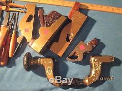 Antique Woodworking Carpentry Tools Large Lot