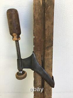 Antique Woodworking Clamp Superior Clamp Co, Grand Rapids, MI Metal Ends Only