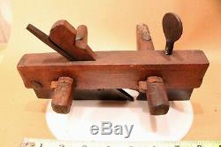 Antique Woodworking Plow Plough Molding Block Plane Wood Steel Selling Lot of 3