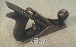 Antique c. 1905 Stanley No. 2 Smoothing Wood Plane Carpenter Woodworker 7 Long