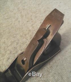 Antique c. 1905 Stanley No. 2 Smoothing Wood Plane Carpenter Woodworker 7 Long