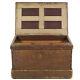 Antique fancy woodworker carpenter cabinet furniture maker tool chest 36 Wide