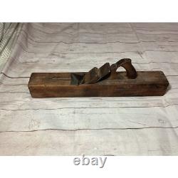 Antique planer 22 wooden primitive woodworking tool plane