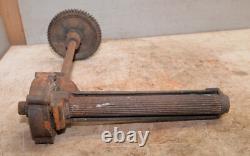 Antique saw mill gear driven power feed early woodworking tool collectible