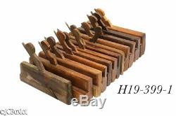 Antique wood wooden MOLDING PLANE TOOLS H&R's others OH woodworking carpenter