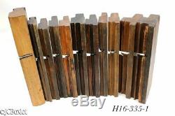 Antique wood wooden SIDE BEAD MOLDING PLANE TOOL LOT woodworking
