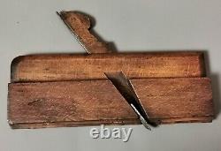 Antique wooden moulding plane, woodwork tools, Victorian