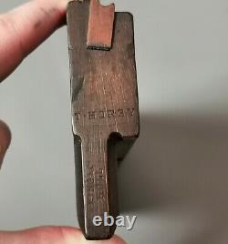 Antique wooden moulding plane, woodwork tools, Victorian